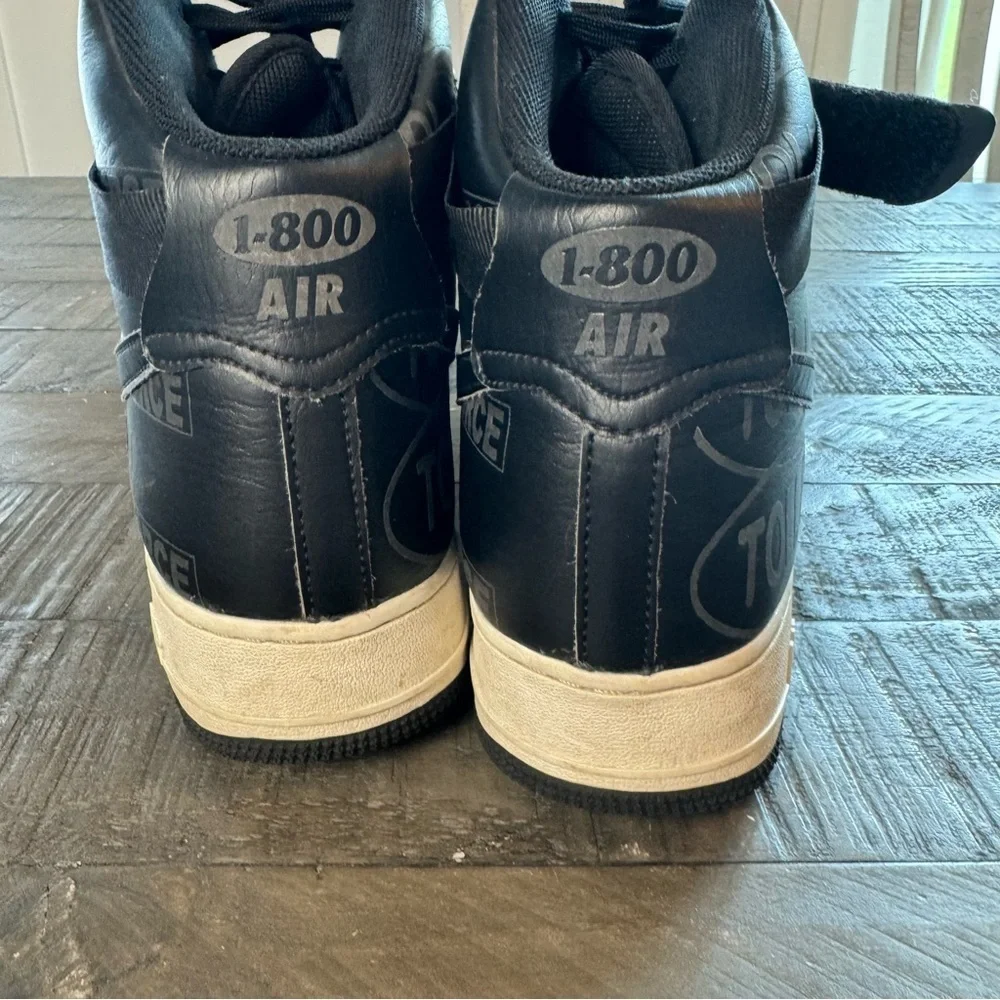 Nike Air Force 1 High ‘07 PRM Black Toll Free CU1414-001 Men’s Size 12.5